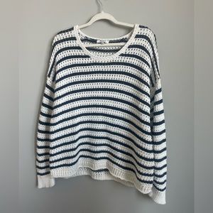 Madewell nautical stripe sweater
